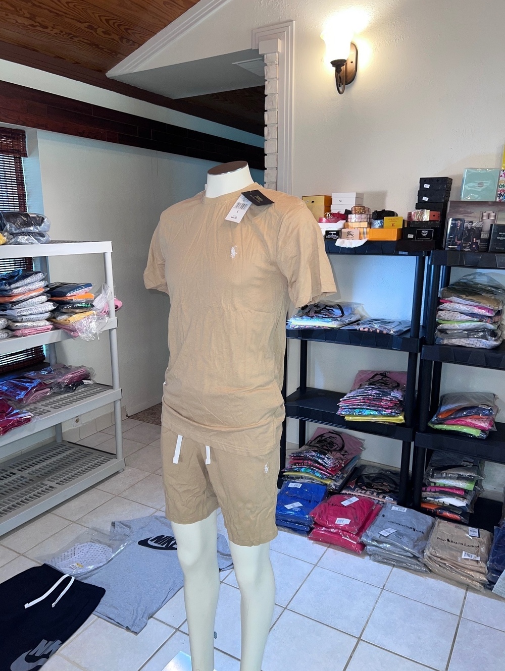 Men’s polo short/shirt sets size small